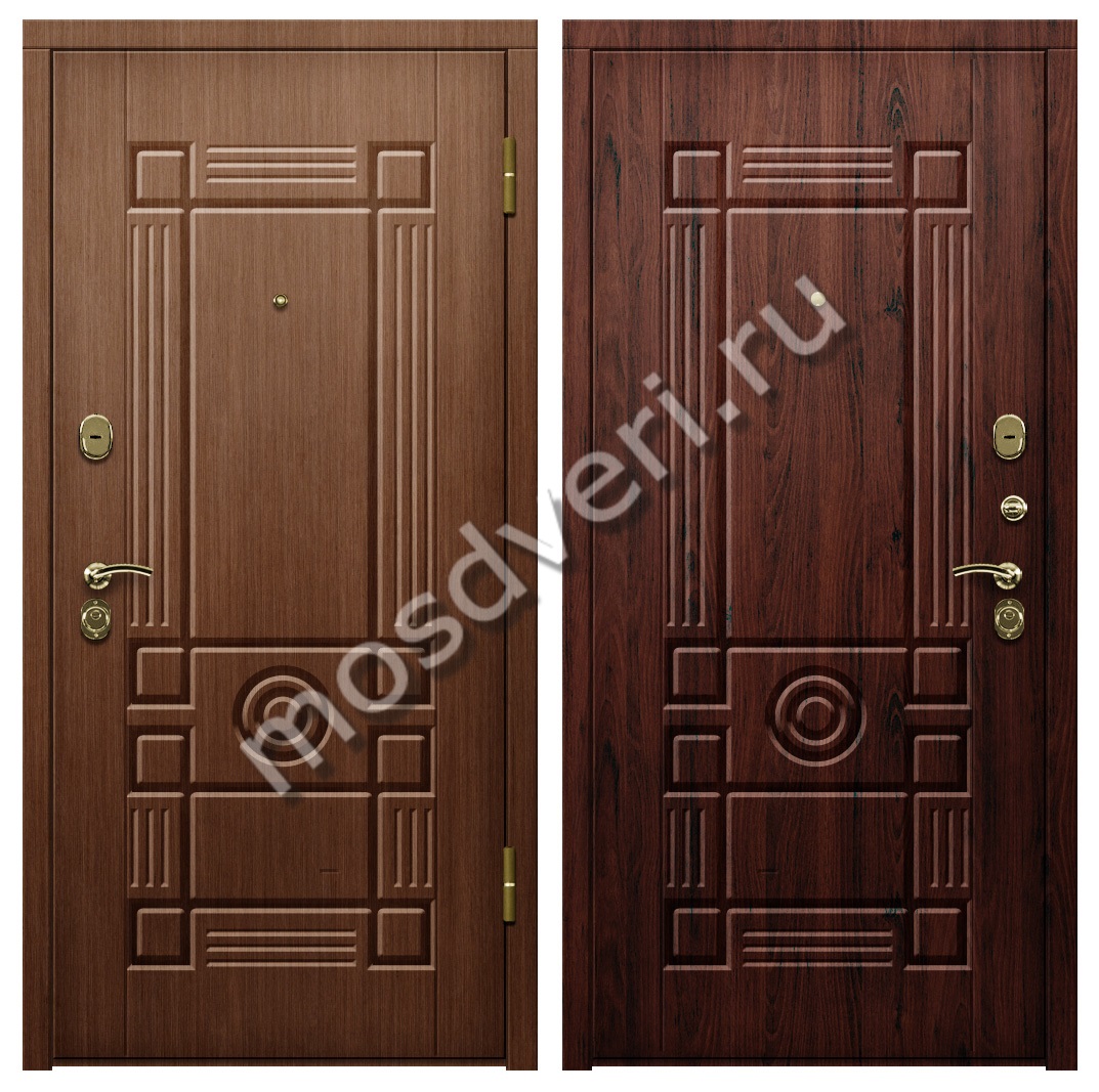 Одностворчатая входная дверь стильная в коттедж DK741 - купить от производителя Мосдвери Одностворчатая входная дверь стильная в коттедж DK741